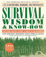 Title: Survival Wisdom & Know-How: Everything You Need to Know to Subsist in the Wilderness, Author: The Editors of Stackpole Books