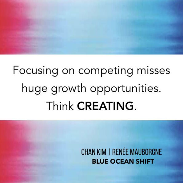 Blue Ocean Shift: Beyond Competing - Proven Steps to Inspire Confidence and Seize New Growth