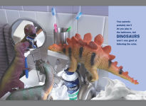 Alternative view 2 of What the Dinosaurs Did Last Night: A Very Messy Adventure (What the Dinosaurs Did Series #1)