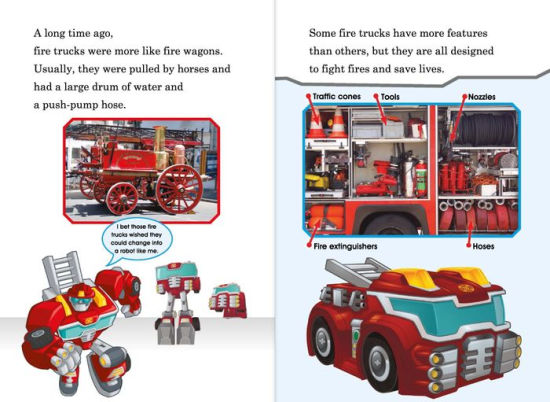 rescue bots fire engine