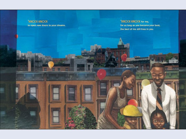 Knock Knock: My Dad's Dream for Me (Coretta Scott King Illustrator Award Winner)