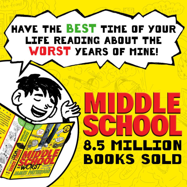James Patterson Middle School Series Set 7 Novels: James