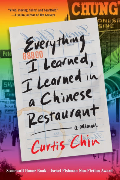 Everything I Learned, Learned A Chinese Restaurant: Memoir