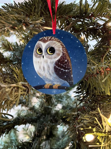 The Christmas Owl: Based on the True Story of a Little Owl Named Rockefeller (B&N Exclusive Edition)