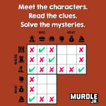 Alternative view 4 of Murdle Jr.: Ready, Set, Solve!: Solve Your Way Through 40 Puzzle Mysteries!