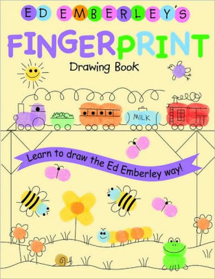 Ed Emberleys Fingerprint Drawing Bookpaperback - 