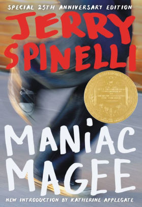 Title: Maniac Magee, Author: Jerry Spinelli