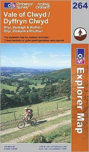 Title: Vale of Clwyd & Dyffryn Clwyd Great Britain Map, Author: Ordnance Survey