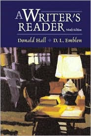 Title: A Writer's Reader / Edition 9, Author: Donald Hall