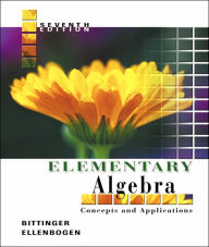 Title: Elementary Algebra: Concepts and Applications / Edition 7, Author: Marvin L. Bittinger