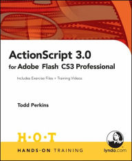 Title: ActionScript 3 in Adobe Flash CS3 Professional Hands-On Training, Author: Todd Perkins