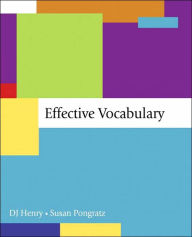 Title: Effective Vocabulary / Edition 1, Author: D. J. Henry