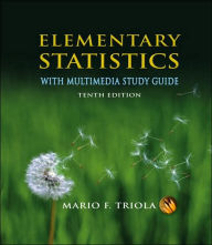 Title: Elementary Statistics Plus Multimedia Study Guide / Edition 10, Author: Mario F. Triola