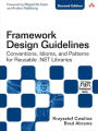 Framework Design Guidelines: Conventions, Idioms, and Patterns for Reusable .NET Libraries