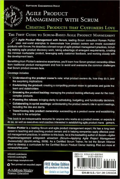 Agile Product Management with Scrum: Creating Products that Customers Love / Edition 1