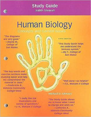 Human Biology: Concepts and Current Issues - Study Guide / Edition 5