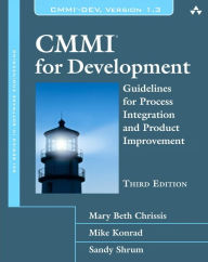 Title: CMMI for Development: Guidelines for Process Integration and Product Improvement / Edition 3, Author: Mary Beth Chrissis