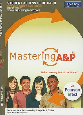 Masteringa Amp P With Pearson Etext Student Access Code Card