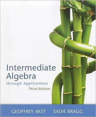 Intermediate Algebra Through Applications / Edition 3