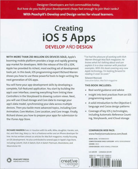 Creating iOS 5 Apps: Develop and Design