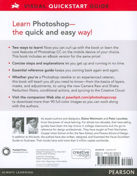 Photoshop CC: Visual QuickStart Guide