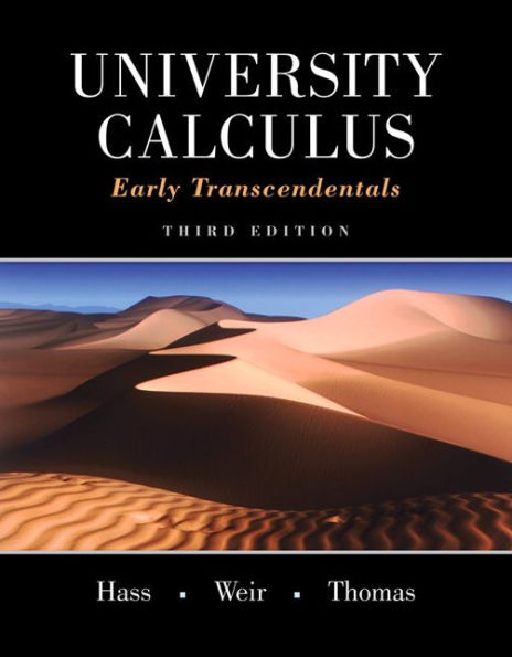 University Calculus: Early Transcendentals / Edition 3