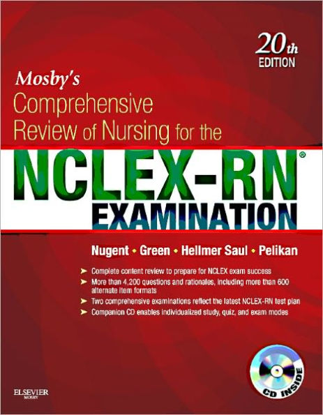 Mosby's Comprehensive Review of Nursing for the NCLEX-RN® Examination / Edition 20