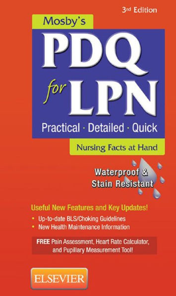 Mosby's PDQ for LPN - E-Book: Mosby's PDQ for LPN - E-Book