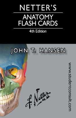Netters Anatomy Flash Cards With Online Student Consult Access Edition 4