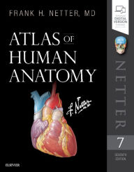 Title: Atlas of Human Anatomy / Edition 7, Author: Frank H. Netter MD
