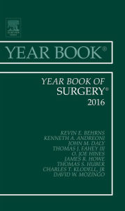 Title: Year Book of Surgery 2016, Author: Kevin E. Behrns MD