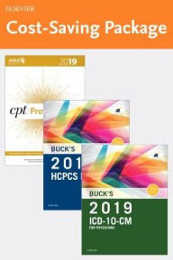 Title: 2019 ICD-10-CM Physician Edition, 2019 HCPCS Professional Edition and AMA 2019 CPT Professional Edition Package, Author: Carol J. Buck MS