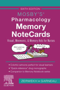 Title: Mosby's Pharmacology Memory NoteCards - E-Book: Visual, Mnemonic, and Memory Aids for Nurses, Author: JoAnn Zerwekh EdD