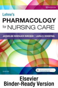 Free textbooks online downloads Lehne's Pharmacology for Nursing Care - Binder Ready MOBI DJVU PDF by Jacqueline Burchum DNSc, APRN, BC, Laura Rosenthal DNP, ACNP