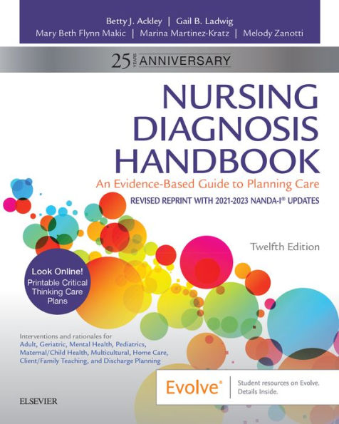 Nursing Diagnosis Handbook, 12th Edition Revised Reprint with 2021-2023 NANDA-I® Updates - E-Book