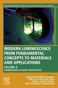 Title: Modern Luminescence from Fundamental Concepts to Materials and Applications, Volume 4: Luminescence in Solid-State Devices, Author: Surender Kumar Sharma
