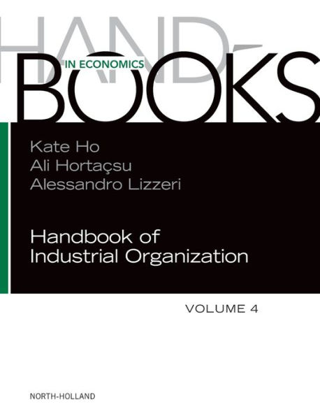 Handbook of Industrial Organization