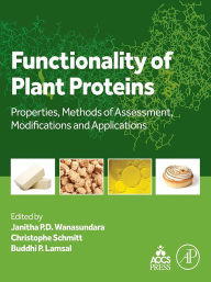 Title: Functionality of Plant Proteins: Properties, Methods of Assessment, Modifications and Applications, Author: Janitha P.D. Wanasundara