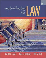 Title: Understanding the Law / Edition 5, Author: Donald L. Carper