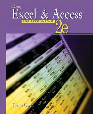 Using Excel and Access for Accounting (with Student Data CD-ROM) / Edition 2