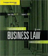 Title: Fundamentals of Business Law: Summarized Cases / Edition 8, Author: Roger LeRoy Miller