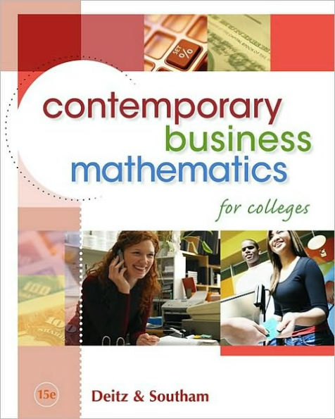 Contemporary Business Mathematics for Colleges (with CD-ROM) / Edition 15