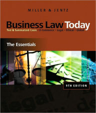 Title: Business Law Today: The Essentials / Edition 9, Author: Roger LeRoy Miller