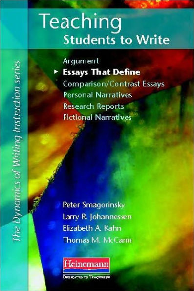 Teaching Students to Write Essays That Define
