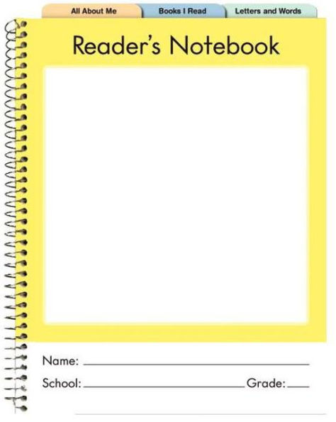 Reader's Notebook:PRIMARY (K-2) (5 pack)