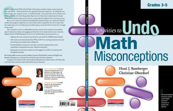 Activities to Undo Math Misconceptions, Grades 3-5