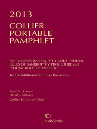 Title: Collier Potable Pamphlet, 2013 Edition, Author: Alan N. Resnick Resnick