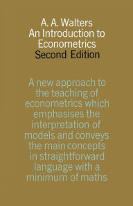 Title: An Introduction to Econometrics, Author: Bret Easton ELLIS