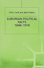 European Political Facts, 1848-1918