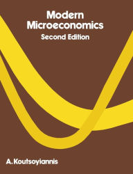 Title: Modern Microeconomics, Author: A Koutsoyiannis